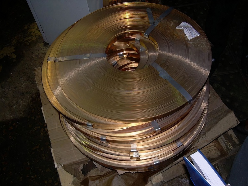 Биметаллическая лента 0,4 мм 40 мм 75ГНД ГОСТ 10533-86