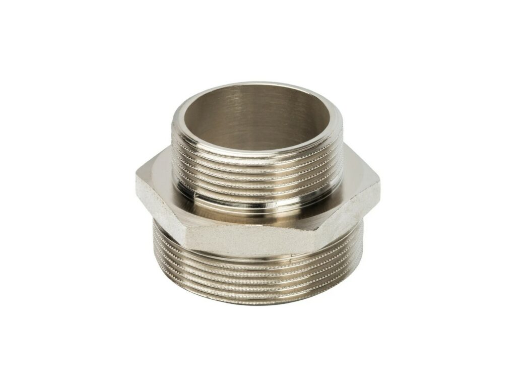 Хромоникелевый ниппель 15 мм 2,5 мм 08Х18Н10Т ГОСТ 8967-75