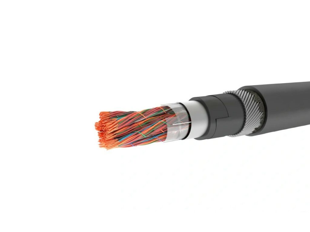 Кабель городской телефонный 200 кВ 10 2 мм2 медь ТПВнгБГ