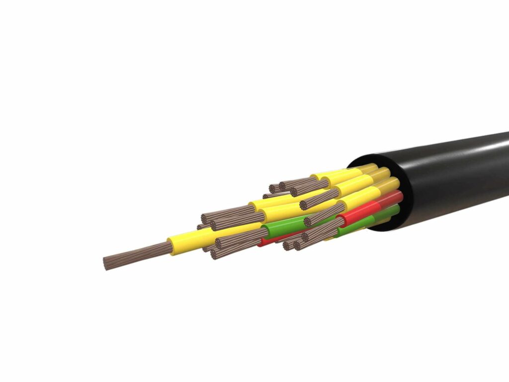 Кабель судовой 4 2,5 кв,мм 1 кВ КНРк-Т