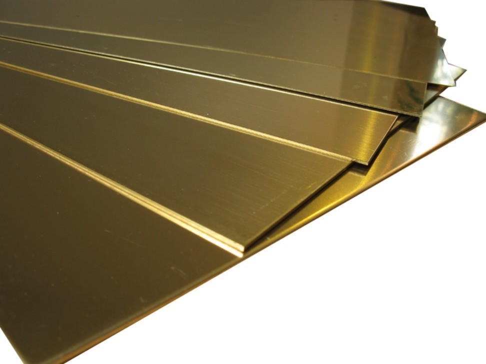 Латунный анод Холоднокатаный 2000 мм 400 мм 10 мм Л68 ГОСТ 2208-2007