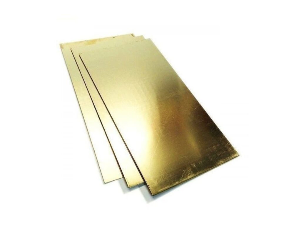 Латунная пластина горячекатаная 10 10 3.5 Л68 ГОСТ 2208-2007