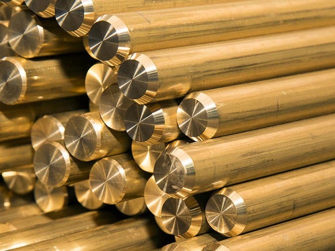 Латунный пруток 180 мм ЛС59-1В ГОСТ 2060-2006