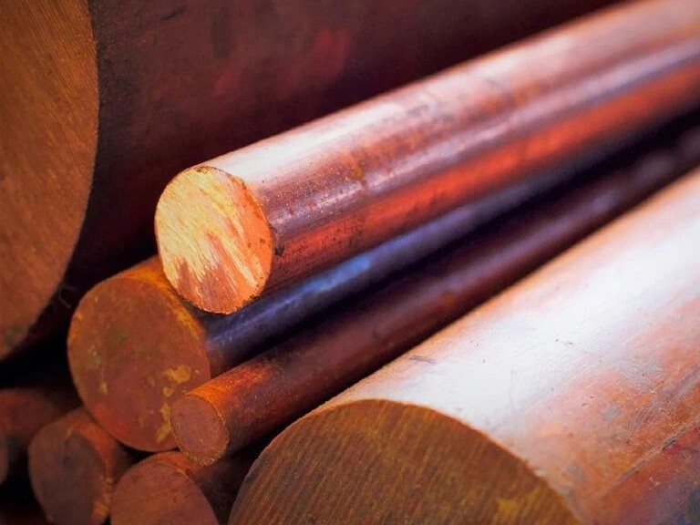 Медный пруток прессованный 25 мм М2к ГОСТ 1535-2016