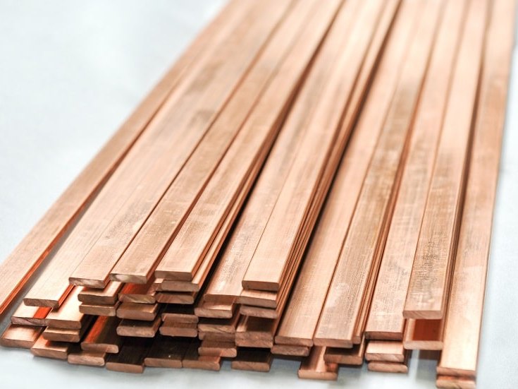 Медная шина 5,5 мм 50 мм ШМТ ГОСТ 434-78