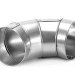 Отвод кожуха из нержавеющей стали 160 мм