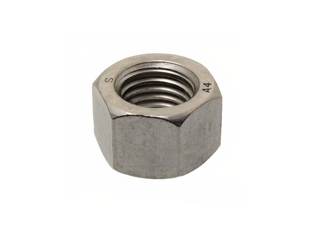 Шестигранная гайка высокая 6 мм 1 мм 5,4 мм AISI 304 EN ISO 4033