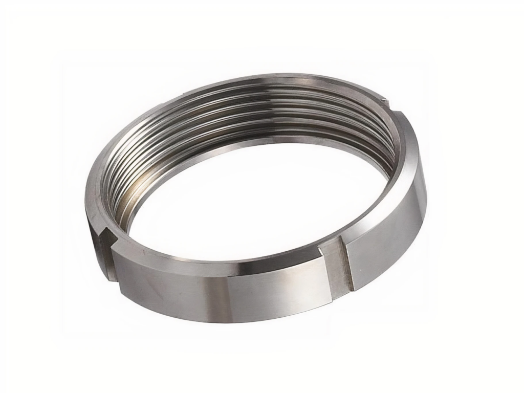 Шлицевая накидная гайка 150 мм AISI 304 DIN 11851