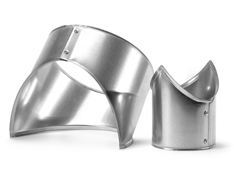 Врезка алюминиевого кожуха 1320 мм