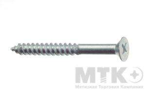 Шурупы с потайной головкой ГОСТ 1145 оцинкованные (3,5 x 25)